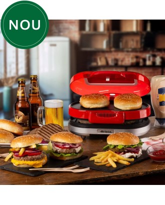 Hamburger maker, rosu, Party Time - ARIETE